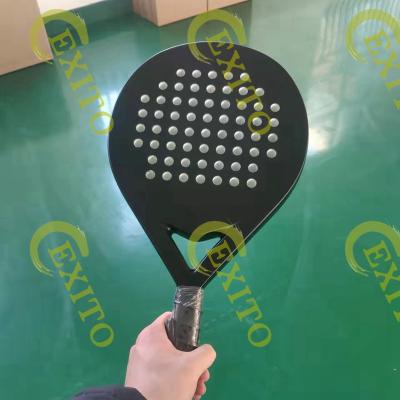 China EXITO Carbon Fiber Customize Logo Carbon Fiber Paddle Tennis Padel Racket Professional High Quality Manufacturing 100 for sale