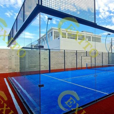 China EXITO China Factory Customization Padel Rackets Low Price High Quality Padel Tennis Court 10*20m for sale