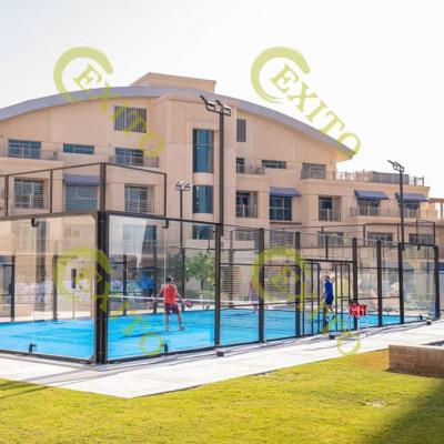 China Durable EXITO Padel Courts Outdoor Directly Supplier Factory Padel Tennis Court for sale