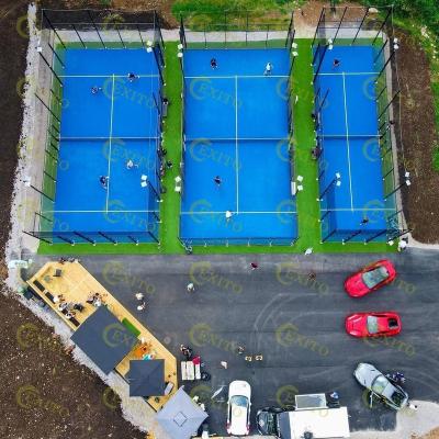 China EXITO Hot Design Outdoor / Indoor Manufacturer Sports Padel Tennis Court Outdoor Play Paddle for sale