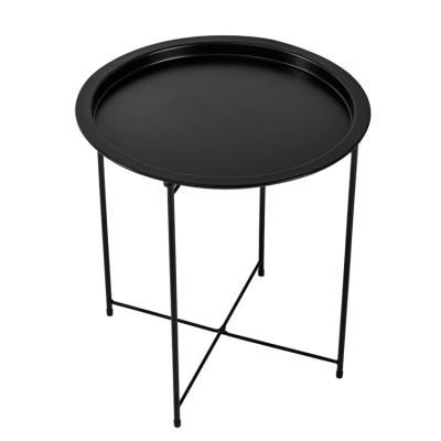 China Foldable Easy To Carry Collapsible Round Folding Outdoor Table For Event Wedding for sale