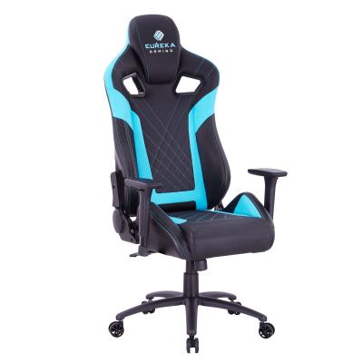 China (Size) Comfortable Adjustable Backrest Pillow Racing Recliner E-sport Gaming Runner Gamer Chair With Wheels for sale