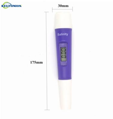 China Waterproof Water Salinity Tester Digital Salinity Meter ATC Salinometer Halometer Salt Meter for Salt Water Pool Food Salt Aquarium Tester for sale