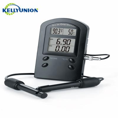 China Accurate Efficient Hydroponic Pool Aquaculture Tool Monitor Measuring Meter EC TDS CF Rhesus Temp Drinking Water PH-02636 for sale