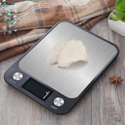 China Weight Measuring Ultrathin Design Kitchen Food Scale Electronic Reliable Digital Kitchen Scale Diet Measures Balance for sale