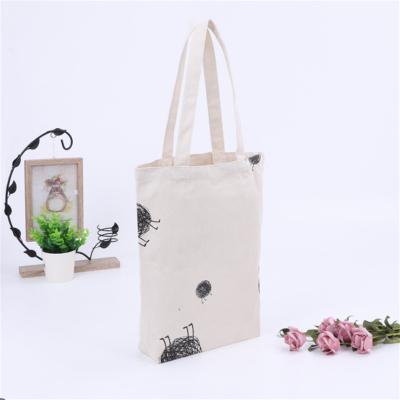 China Durable Natural Shopping Tote Canvas Bags 100% Fabric Carry Bag Cotton for sale