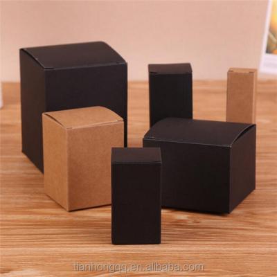 China Recycled Materials Custom Christmas gift small package, kraft paper box, white cardboard box for sale