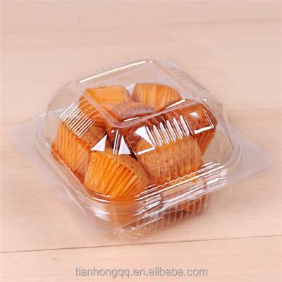 China Hot-selling Custom Food Small Cake, Cookie Flip Transparent Plastic Package, Can Be Customized Seal Label for sale