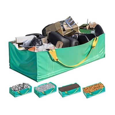 China Heavy Duty 3 Yard Cube Waste Recycle Collection Bag Skip Dump Bag Construction Waste Collection Skip Bag for sale