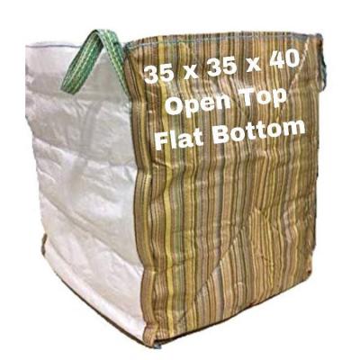 China Food Grade 750kgs 1000kgs Ventilated Mesh Vented Bag Firewood Log Net Bag Big Sack Fibc Bulk Sack Canvas Super Firewood for sale