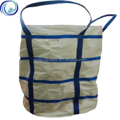 China Breathable Jumbo Bulk Cereal /Grain /Corn FIBC bag transport packaging with inner bag waterproof plastic tubular pp fibc bag for sale