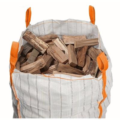 China Breathable Firewood Bag 1500kgs Custom Breathable Bags For Packing And Storage 1000kg Onion Ventilated Jumbo Bags for sale