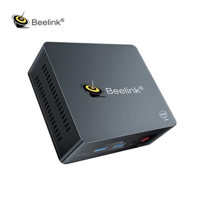 China For Business Beelink Mini PC GK35 4C/4T J3455 8GB DDR3L 128GB/256GB M.S SATA3 Dual HDMI Desktop SSD WIFI5 4K 40FPS for sale