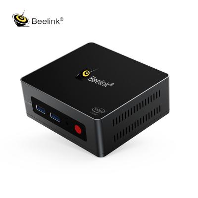 China Mini PC GK Mini J4125 Win10/11 RAM 8GB ROM 128GB/256GB Wifi5 Mini Desktop Business Beelink Desktop 4K HD Dual Screen Luxury Display for sale