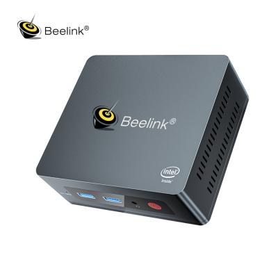 China Beelink Mini Size Beelink Win 10 J3455 Intel Apollo J3455 8G DDR3L 128G/256G SSD Wifi5 Dual-Screen Fanless Mini Desktop Computer for sale