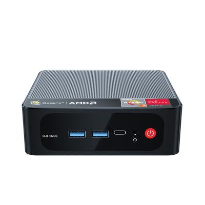 China For Business Beelink PC Mini Dual 4K 60Hz AMD 3200U 2C/4T DDR4 16GB SSD 512GB WIFI5 Screen Display With LAN/Dual HDMI Mini PC Win11 for sale