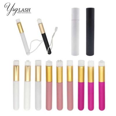 China Plastic Eyelash Extension Cleaner Brush/Mascara Brush/Swabs/Micro Pen Brush Lip Brush for sale