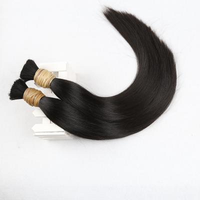 China Hot Selling Natural Black Silky Straight Wave Raw Indian Hair Color Hair Volume for sale