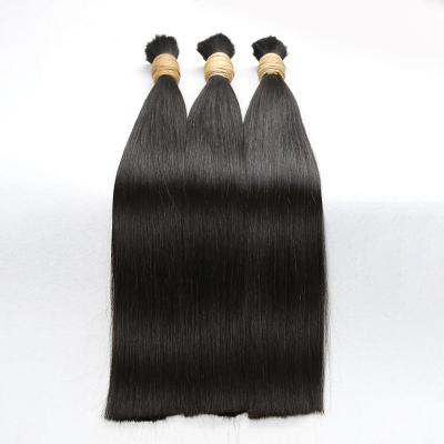 China Hot Selling Silky Straight Wave Cuticle Aligned Raw Indian Hair Color Hair Natural Black Volume for sale