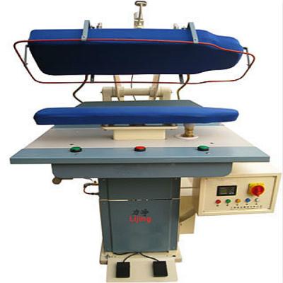 China hot iron press machine industrial steam iron press machine laundry equipment steam iron press machine à venda