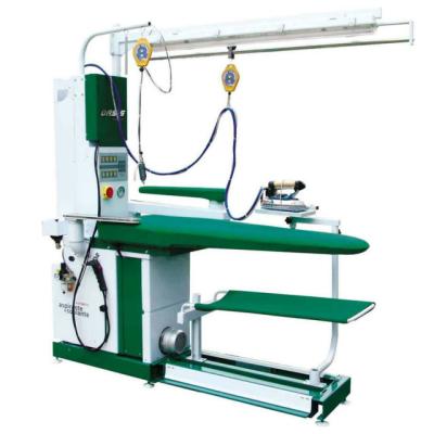 中国 Industrial Multifunctional Laundry Press Ironing Machine Suction Blast Ironing Table 販売のため