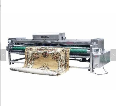 Cina Middle East hot sales 4m Width Commercial Rugs Cleaning Machine Hotel Carpet Washing Machine in vendita