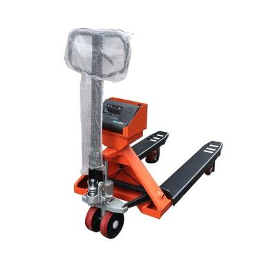 China Industrial 3 Ton Pallet Truck Scale with Weighing System and Customized Color Option for sale