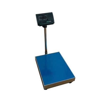 China Customized Color 300kg Digital Counting Warehouse Pet Mailing Floor Platform Bench Scale for sale