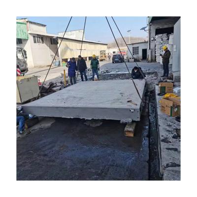 China LED Display SCS 150 Ton Car Heavy Duty Truck Weighbridge Truck Scale for High Capacity for sale