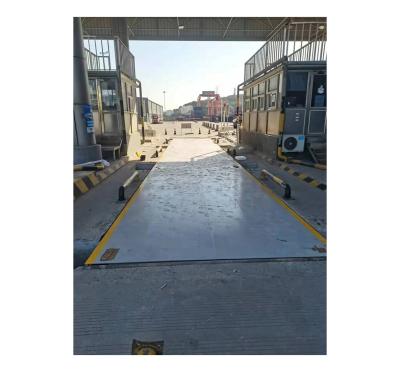 China 80t 100t Truck Scale 16M scale Degree of protection IP68 level relative humidity 95% for sale