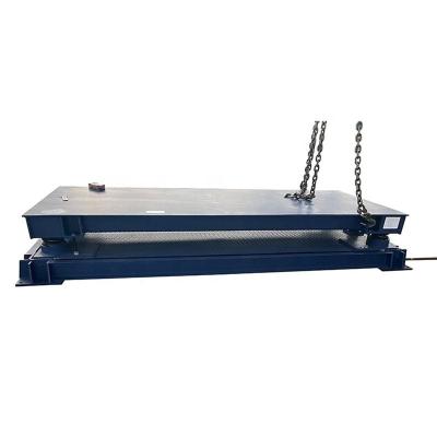 China 5000kg Customized Size Stainless Steel Industrial Floor Platform Weighing Scale With Ramp for sale