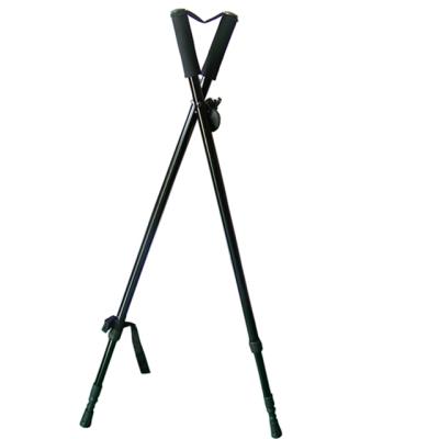 China Two Legs New Style Lightweight Telescopic Legs Two Pulling Hunting Stick Bipod Shooting Stick for sale