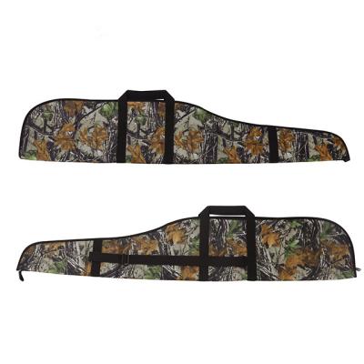 China Camouflage 600 D Polyester 54' Camouflage Case Long Wide Soft Gun Bag Slip Gun Case for sale