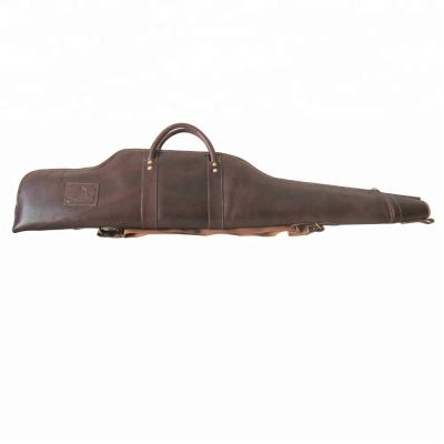 China Hold Up Genuine Leather Rifle Bag Rifle Gun Bag Vintage Gun HIBO Gun Bag Shooting Bag for sale