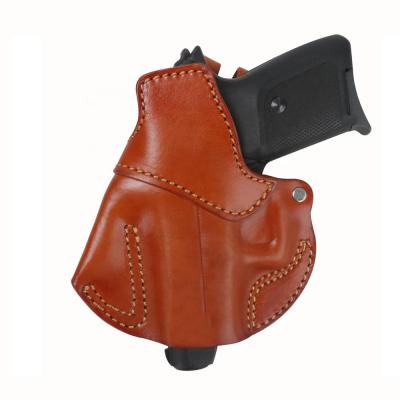 China Genuine Leather Vintage Style Top Grain Firearm Accessories Pistol Holster for sale