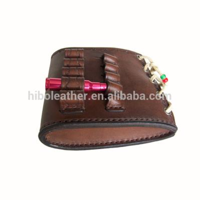 China Hunting genuine leather cartridge holder for hunting for sale