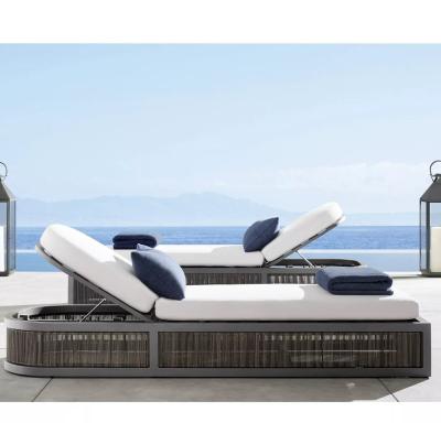 China Modern Aluminum Chaise Lounge Outdoor Patio Furniture On Sale for sale