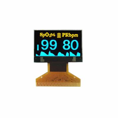 China Factory sale new products 0.96 inch 128x64 oled display 0.96 oled display yellow / 128x64 blue oled display 0.96 for sale