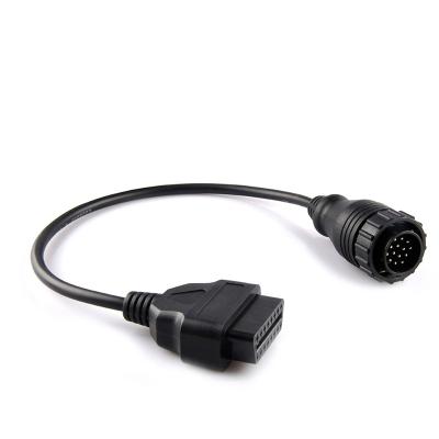 China LT Truck OBD2 Diagnostic Cable 14 Pin to 16 Pin OBD2 Adapter Diagnostic Cable for MB Sprinter for sale