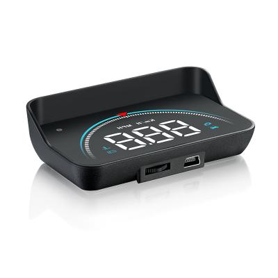 China Clock OBD2 II EUOBD Car HUD Head Up Display With Overspeed Voltage Warning Alarm for sale