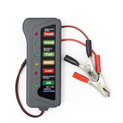 China All Car Mini Car Digital Alternator Tester Auto Battery Tester 12V Car Battery Tester for sale