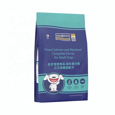 China DeLuTe China factory price aseptic custom stand-up pouch bag custom printing pet food snack packaging packaging for sale