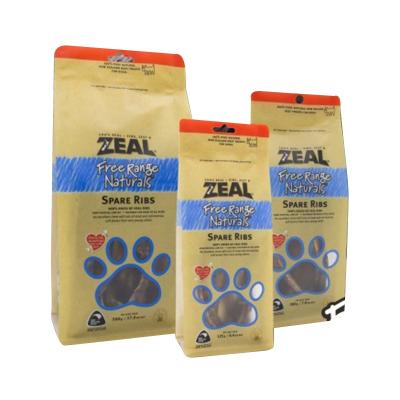 China Barrier Delute China Factory Custom Printed Double Layer Laminated Aluminum Foil Animal Feed Pet Food Bag for sale