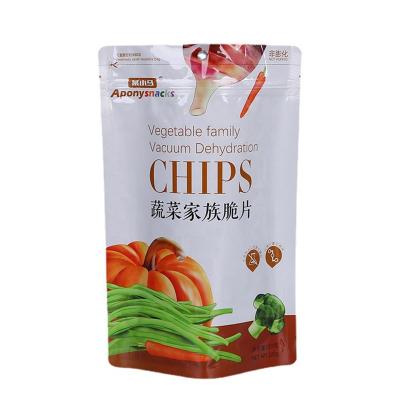 China Delute China Factory Customized Wholesale Food Grade Moisture Proof Heat Sealed Vertical Snack Bag Packaging for sale