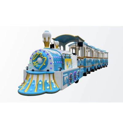 China JIAHE Mall Amusement Park Cheap Steam Train Outdoor Park Electric Train Manufacturer for sale