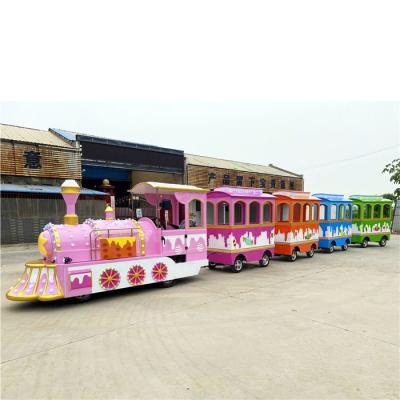 China Shopping mall new mini design backyard electric train steam train for sale for sale