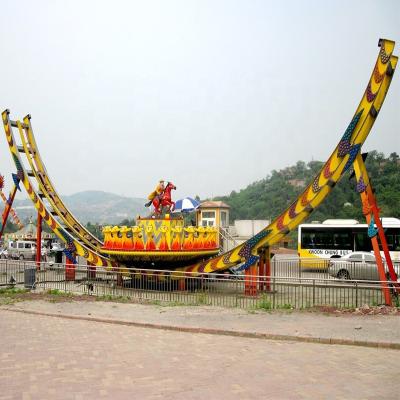 China Outdoor Funfair Park Rides Funfair Amusement Park Equipment Extrame Games Captivating Flying UFO Rides for sale