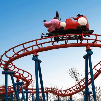 China Crazy Park Mouse Rides Amusement Park Outdoor Cheap Mini Equipment Roller Coaster For Sale for sale