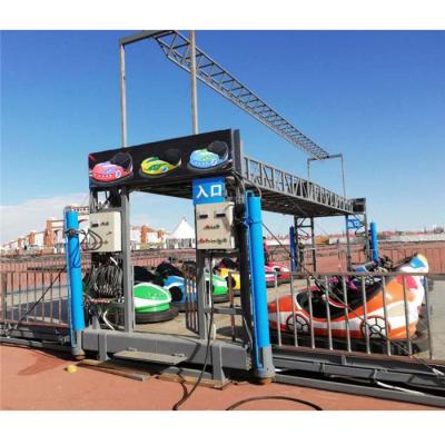 China FRP+steel trailer mounted mini tower mobile bumper car on trailer for sale for sale