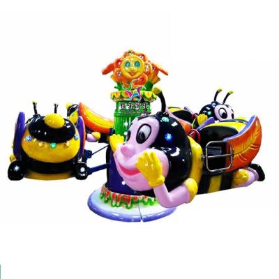 China Amusement Park Products Plastic Kids Park Equipment Kids Spinning Bee Rides For Sale for sale